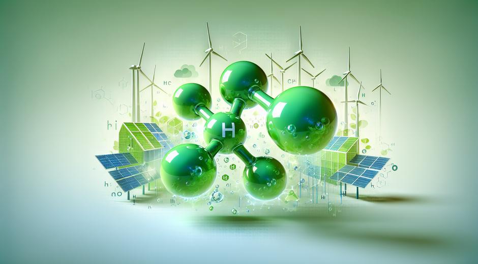 green hydrogen fuel
